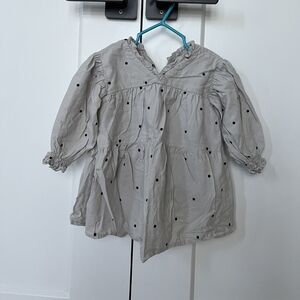 Zara poka dot dress 9-12months